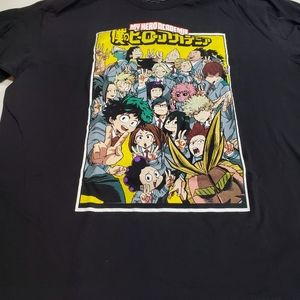 My hero academy anime t-shirt 2XL